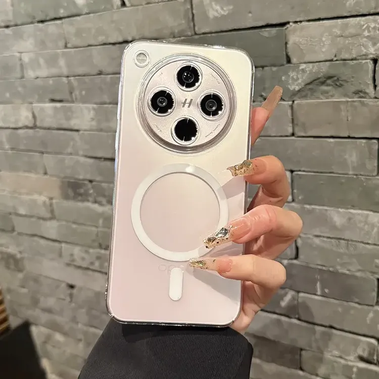 不发黄适用于OPPOfindx8s手机壳新款超薄透明x8ultra全包防摔磁吸