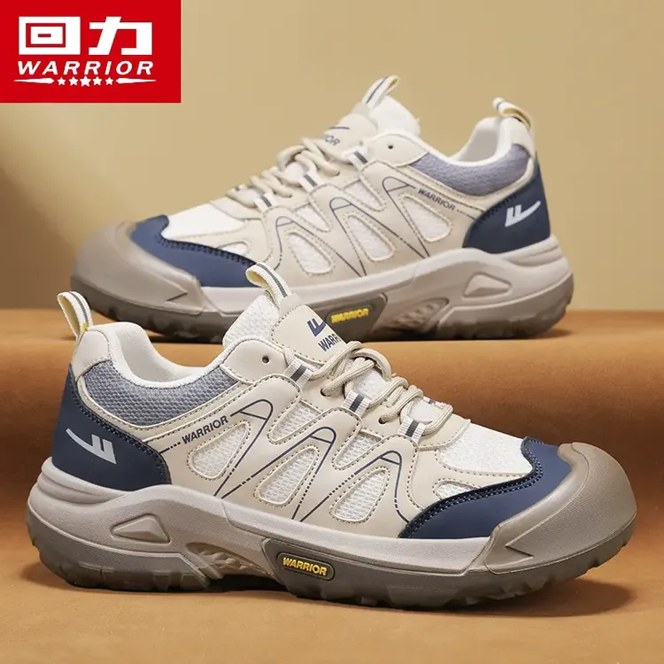 回力男鞋夏季透气2025新款户外防滑耐磨登山鞋男士休闲百搭运动鞋