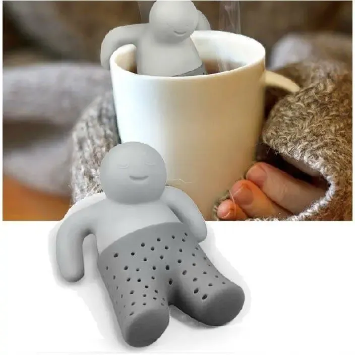 【皮卡】可爱便携茶叶过滤小人茶漏泡茶叶过滤器懒人神器个人用品