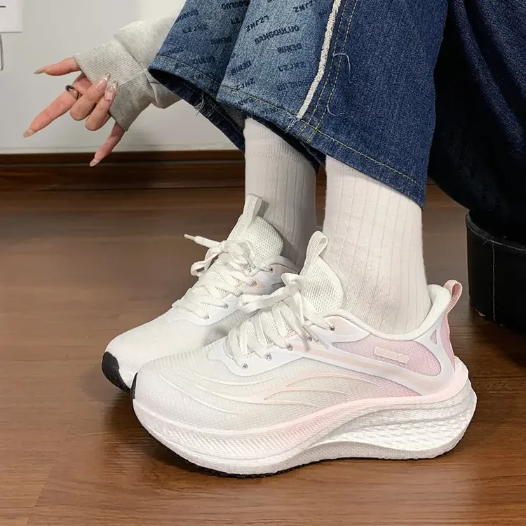 回力超轻学生军体测运动鞋女款2026秋季新款减震软底健身跑步鞋子