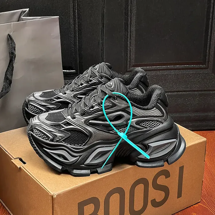细节对位~汪苏泷同款异瞳猫眼厚底老爹鞋男2025新款运动休闲鞋女