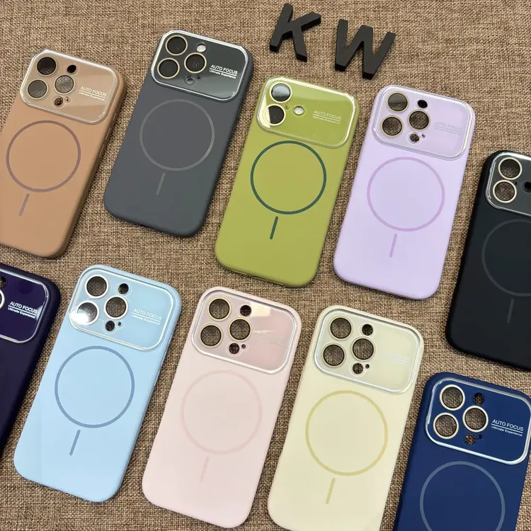 秒变17带镜头膜适用苹果15/16promax磁吸手机壳14/13/12软套潮男