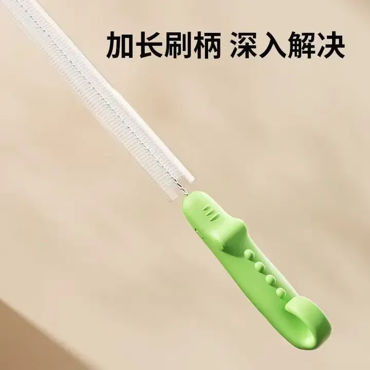 【抢！两个】吸管刷婴儿奶瓶刷宝宝奶嘴刷清洁刷套装杯刷儿童吸管刷商品图