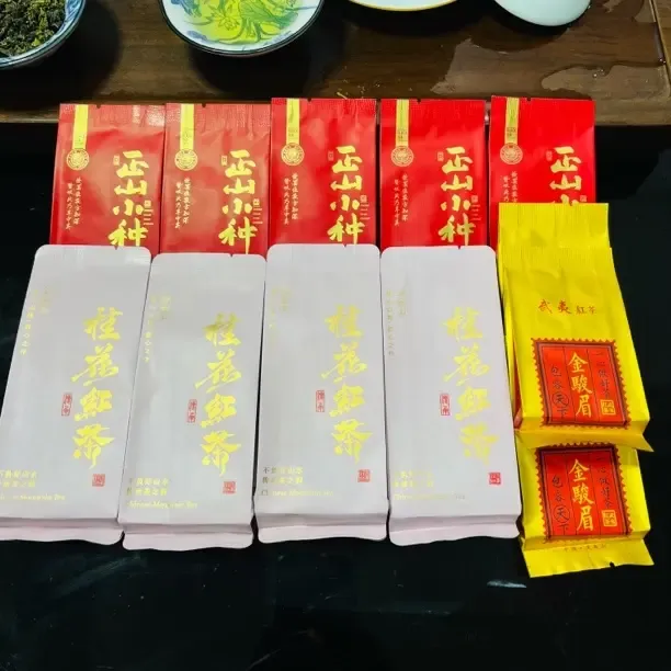 武夷山桂花红茶金骏眉正山小种试喝款12泡