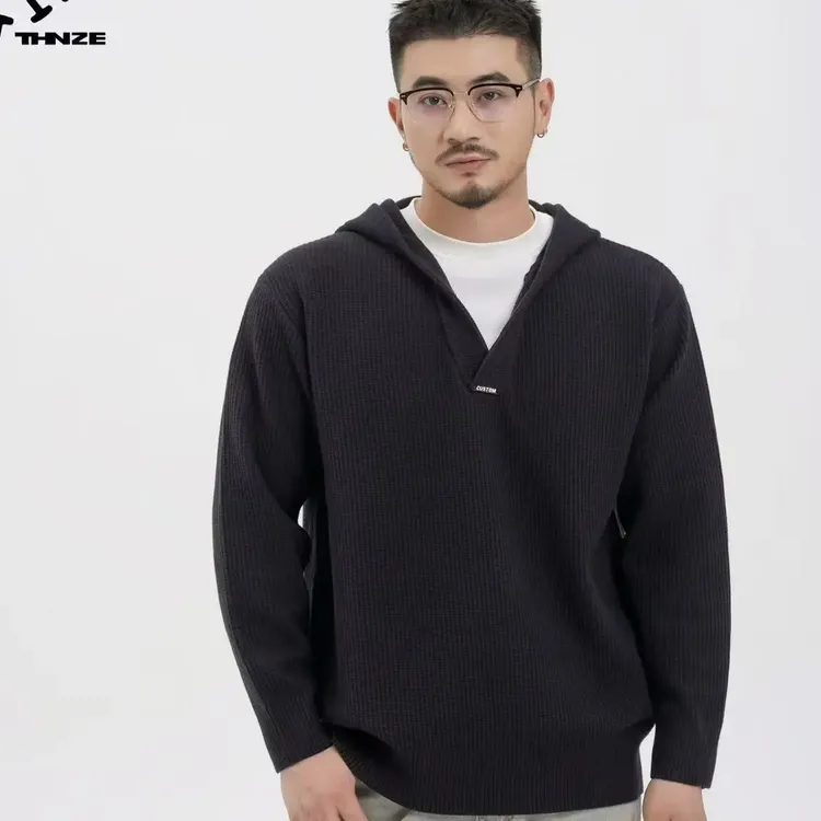 含辰生活秋冬连帽外穿试毛衣166812