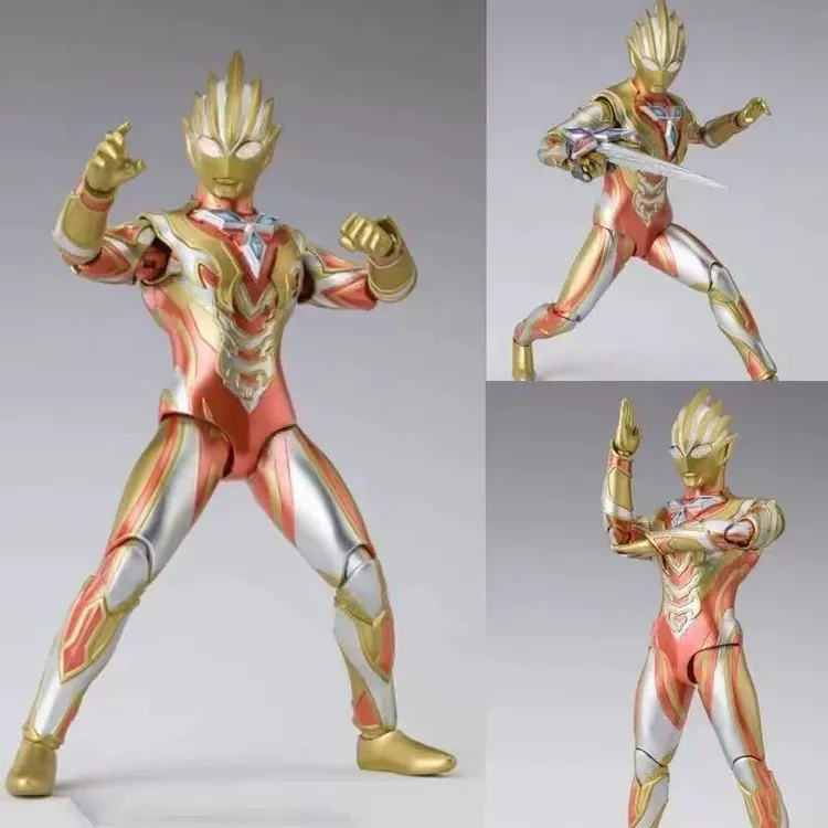 永恒闪耀特利迦新奥特曼手办儿童男孩赛罗迪迦shf超可动玩具人偶