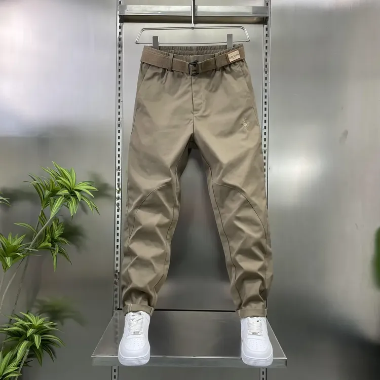 2025秋季新款男士休闲工装风慵懒风通勤户外登山弹力百搭男款长裤
