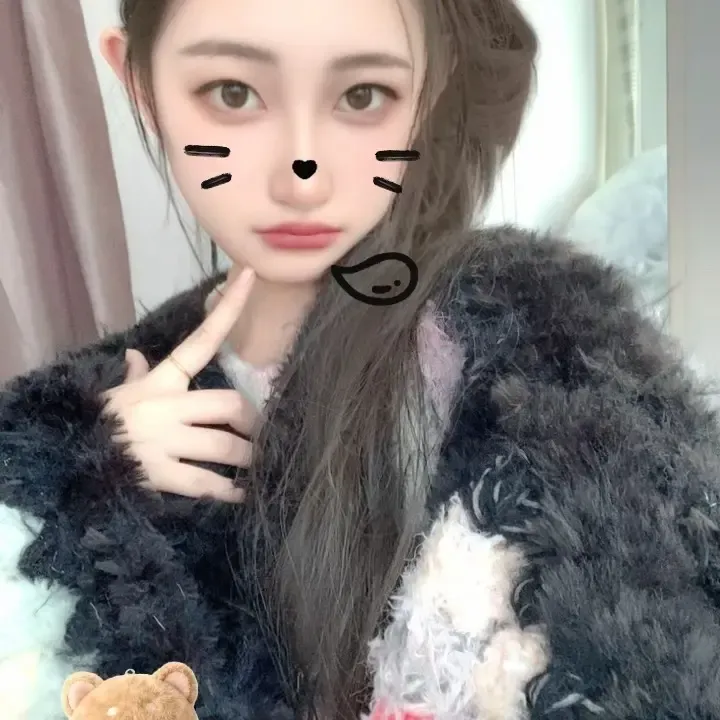 手工皮草混线系列祖母格复古贵气毛线钩织服饰DIY成品百搭