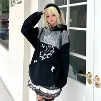 D2-4 蕾丝蝴蝶卫衣