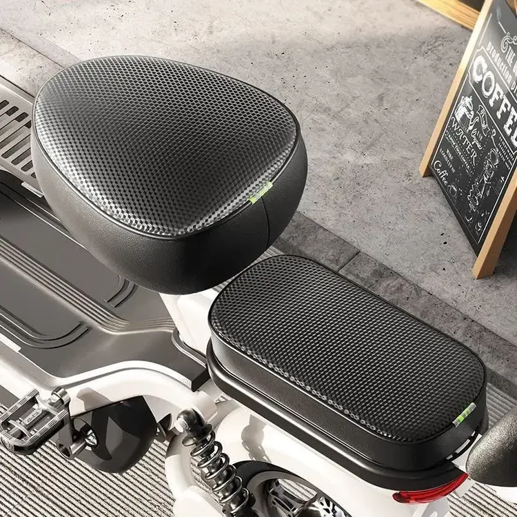 电动车座套电动车坐垫套防水防晒皮革座套加厚电动自行车通用座套