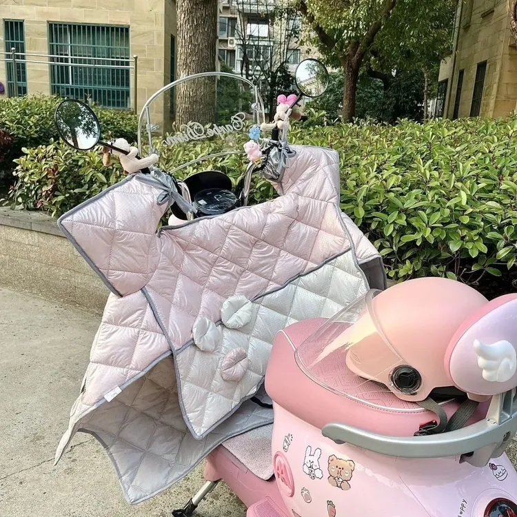 【四季通用】电动车挡风被防风加厚防晒收纳防水高颜值挡风被W360