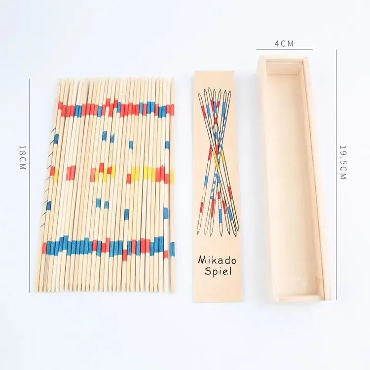 暑假创意亲子宝宝挑木棒玩具益智木质盒装80后趣味怀旧经典小游戏商品图
