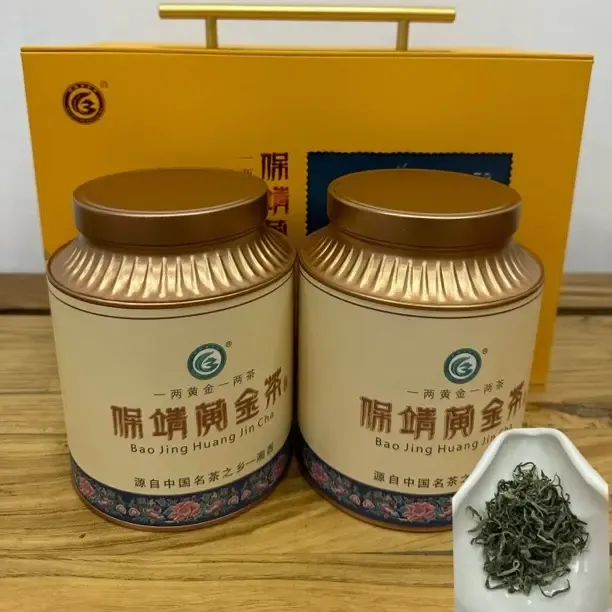 保靖黄金茶精选绿茶1号雨前清新栗香礼盒一芽一叶2025春核心产区