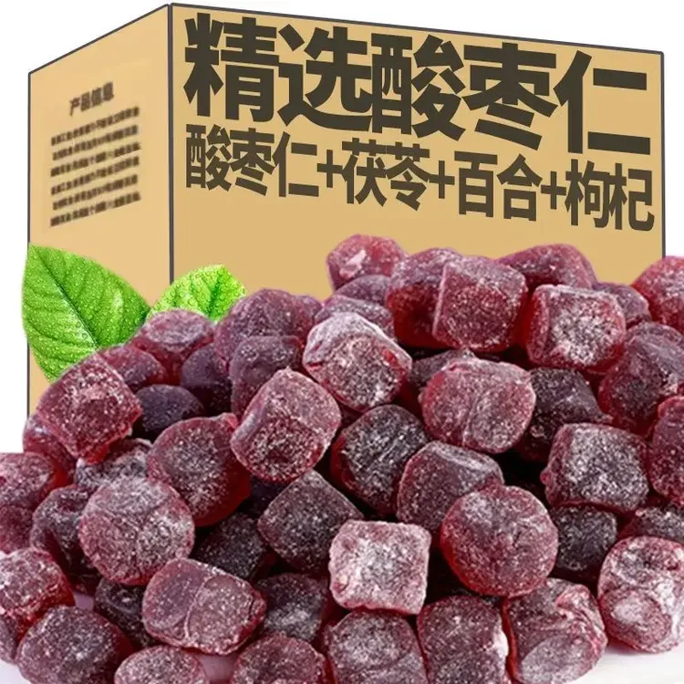 酸枣仁糕酸枣仁膏失神睡眠百合桂圆枸杞解馋小零食网红小零食