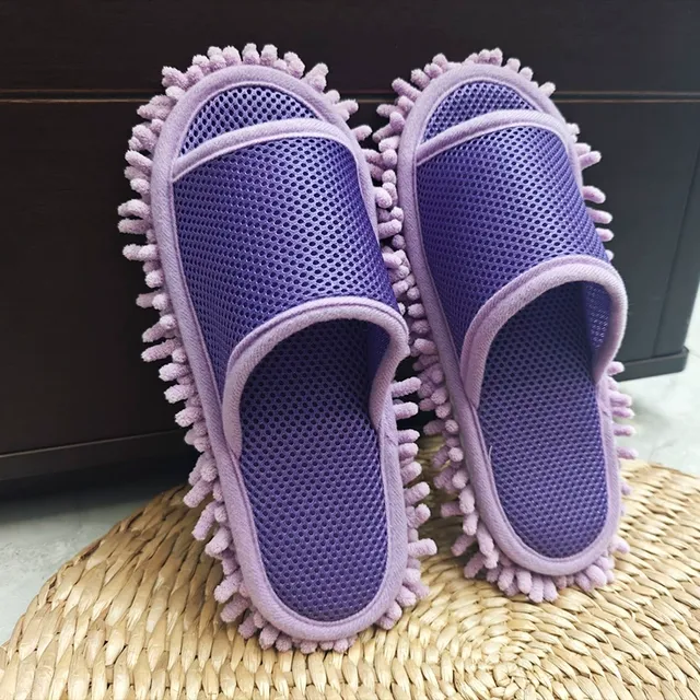 夏季透气懒人擦地拖鞋拖地凉拖鞋室内静音木地板清洁可拆洗鞋套