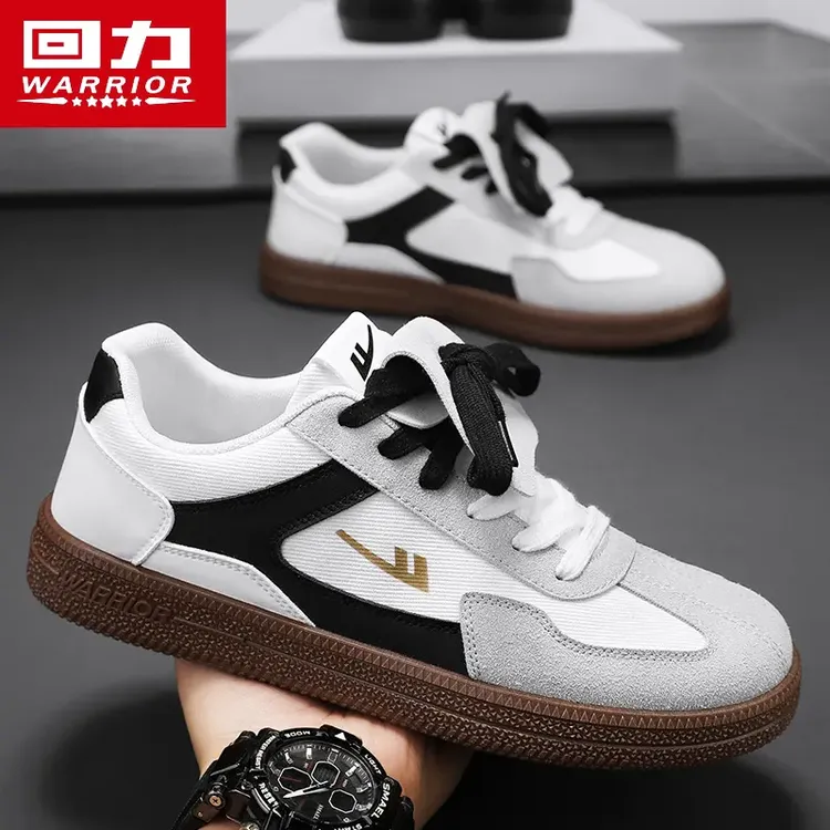 回力男鞋德训板鞋2025春季新款帆布鞋低帮透气时尚百搭潮流休闲鞋