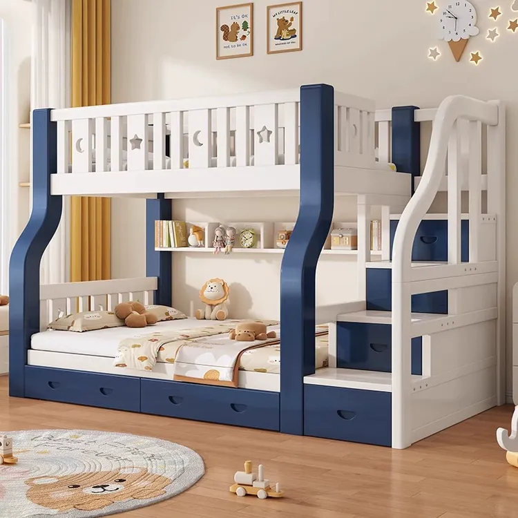 乌市发货新疆包邮上下床双层床实木高低床大人多功能小户型儿童床