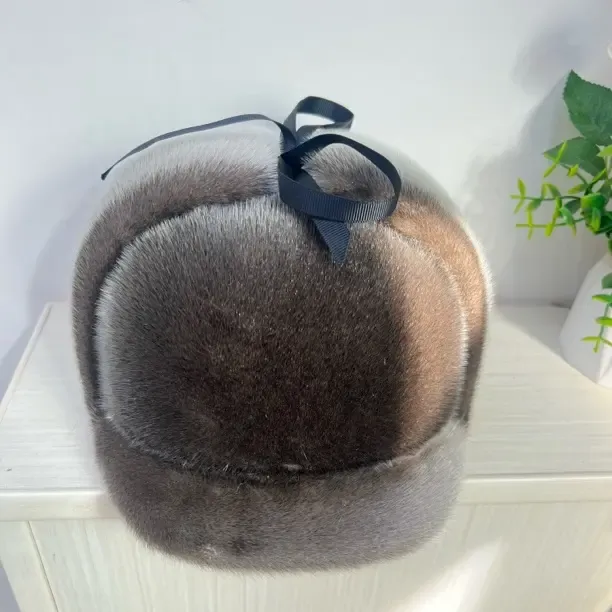 458不可下翻灰色短檐平顶缝线男圆顶冬季秋冬帽子男士礼帽