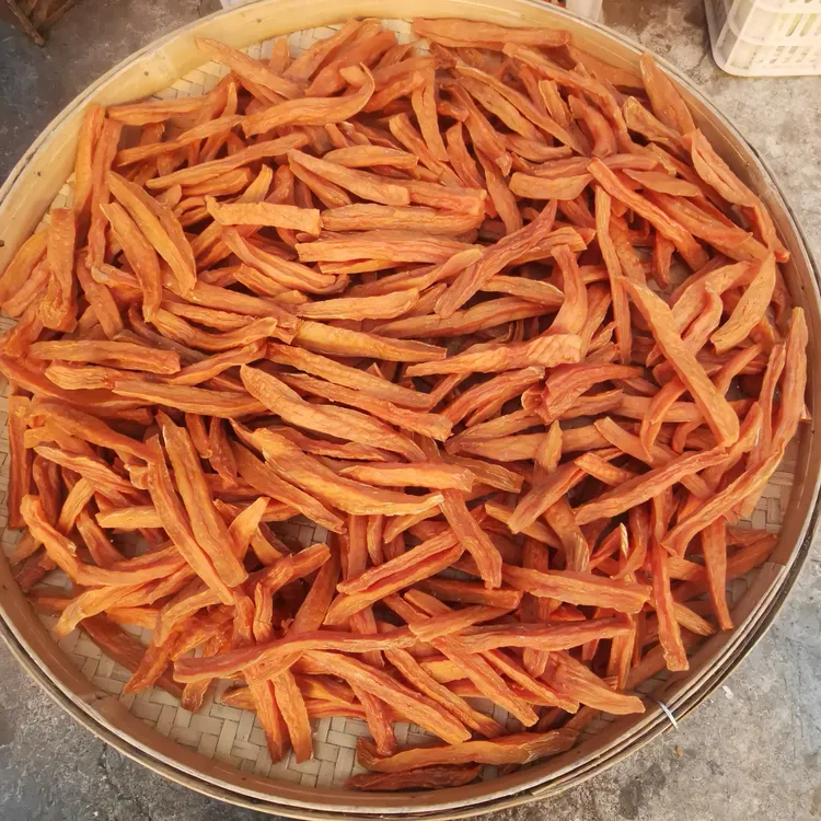 农家原味自然晾晒烟薯干红薯干地瓜干番薯干