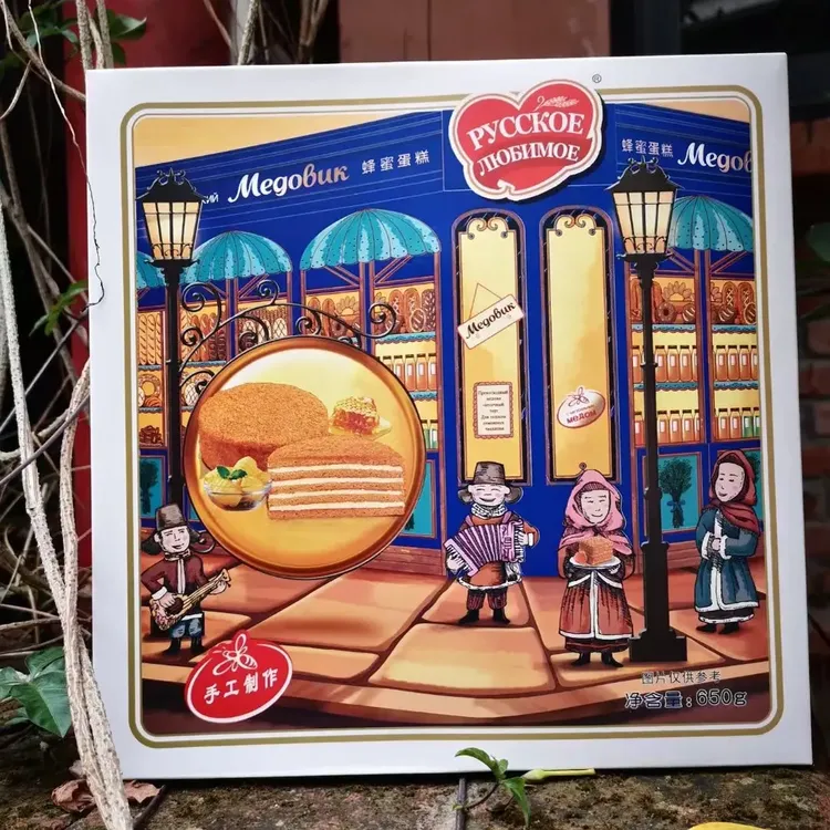 提拉米苏蛋糕风味千层奶油夹心蜂蜜原味早餐糕点零食