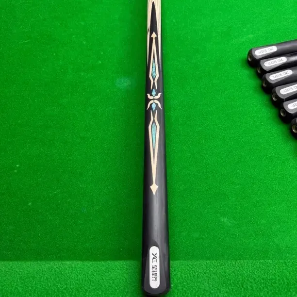 白蜡木小头中式黑八专用台球杆手感通透性价比高