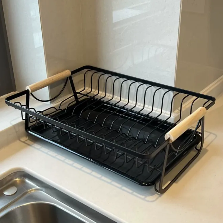 厨房沥水碗碟架台面碗筷柜餐具滤水置物架水槽碗碟多层抽拉收纳篮