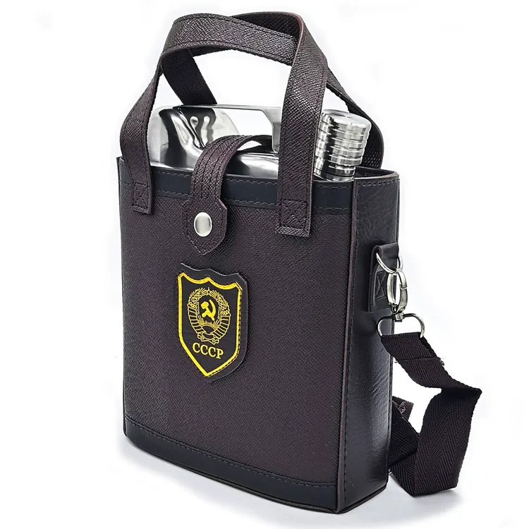 俄罗斯加厚不锈钢大酒壶水壶家用随身户外便携小酒瓶桶3/5/7/10斤