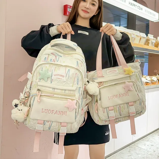 阳光8点官网正品韩女书包—小学生3版背包年级高中生包系初中生6百