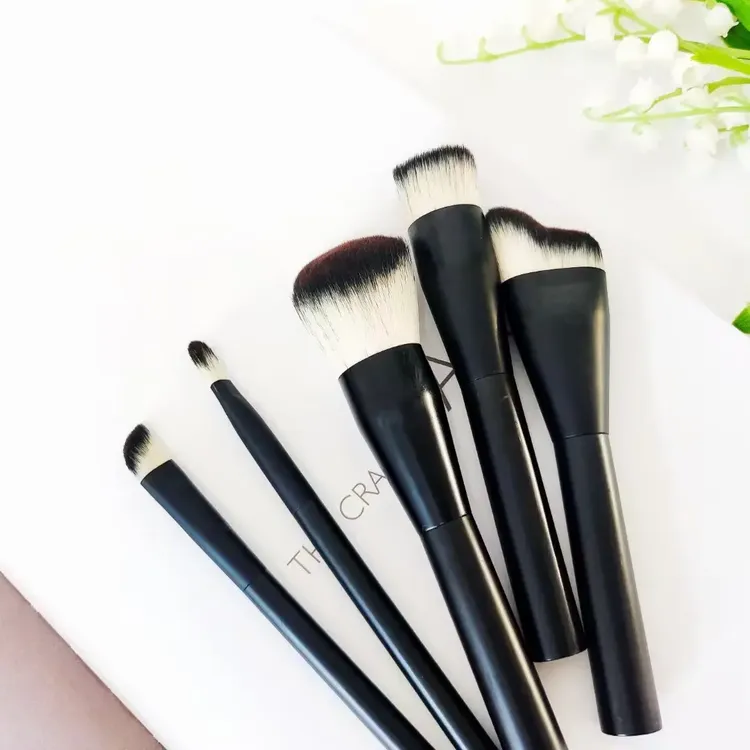 升级款坡形腮红膏刷纤维毛柔软上妆自然新手高光腮红刷化妆刷