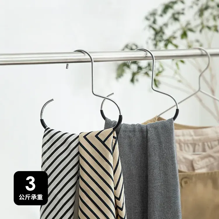 帽子圆形衣架家用多功能围巾包包丝巾衣柜收纳防滑衣撑晒衣架