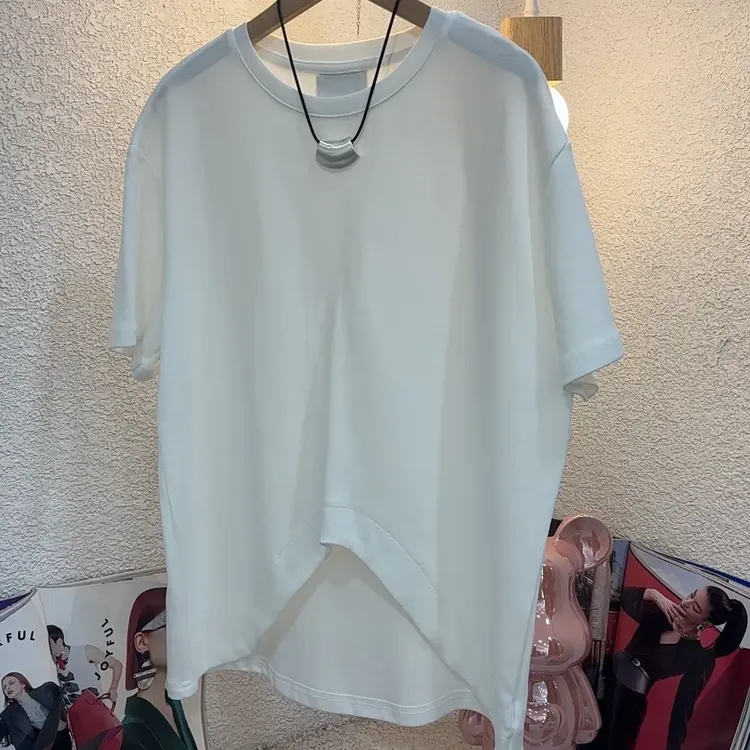 晶晶小屋常规圆领长袖短袖休闲百搭T恤韩版