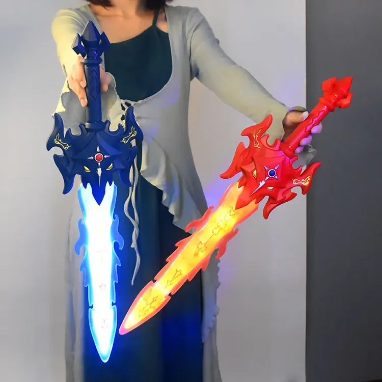 儿童玩具宝剑发光激光特利奥特之剑武器闪光电动声光男孩生日礼物