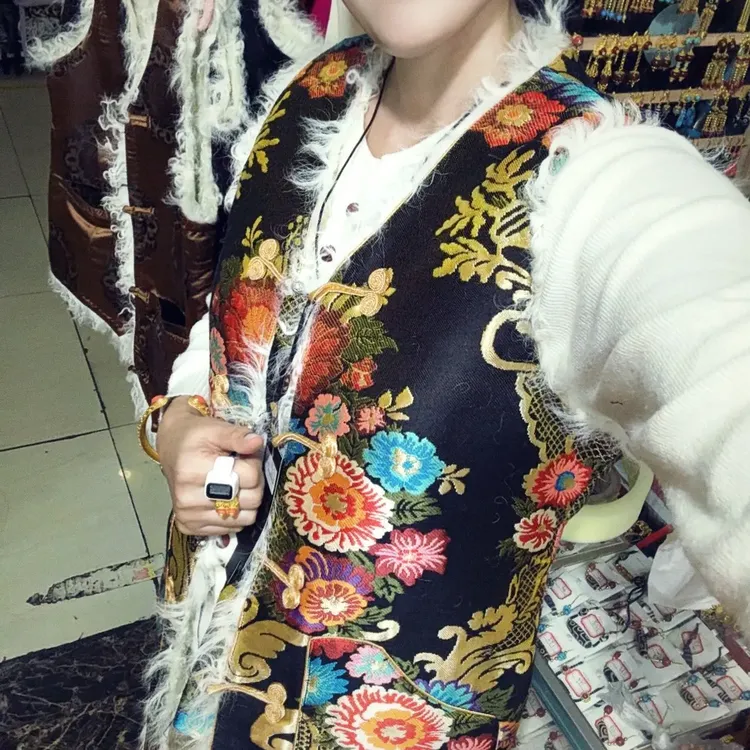 马甲时尚马甲复古厚款中式