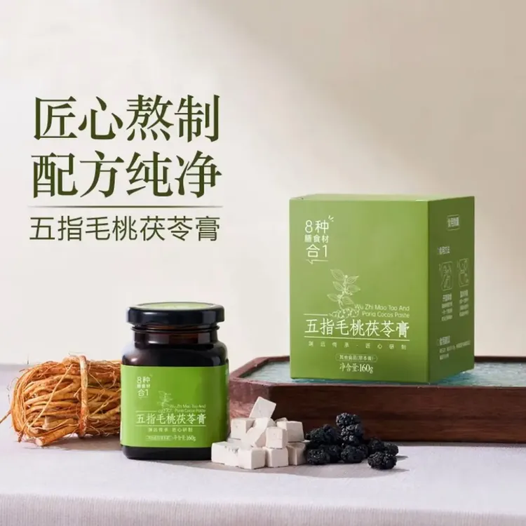 五指毛桃茯苓膏160g*3瓶1l饮料