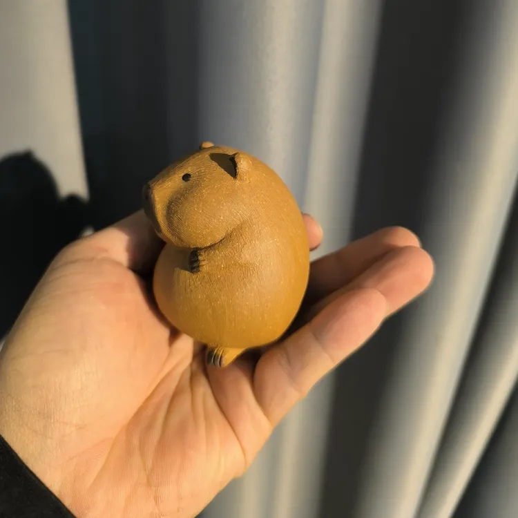 紫砂茶宠创意卡皮巴拉