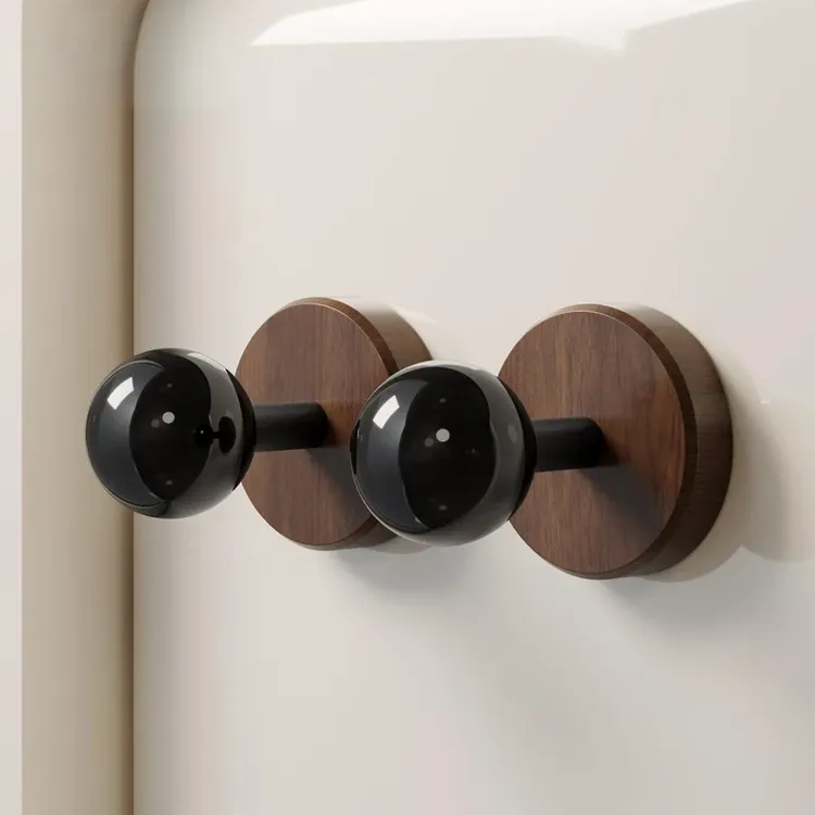 浴室挂钩免打孔强力承重钩子实木门后粘胶壁挂墙上挂衣服帽子R078