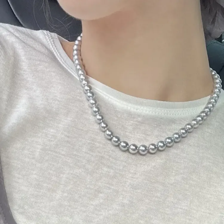 海水真多麻色系珍珠7 - 8mm经典百搭