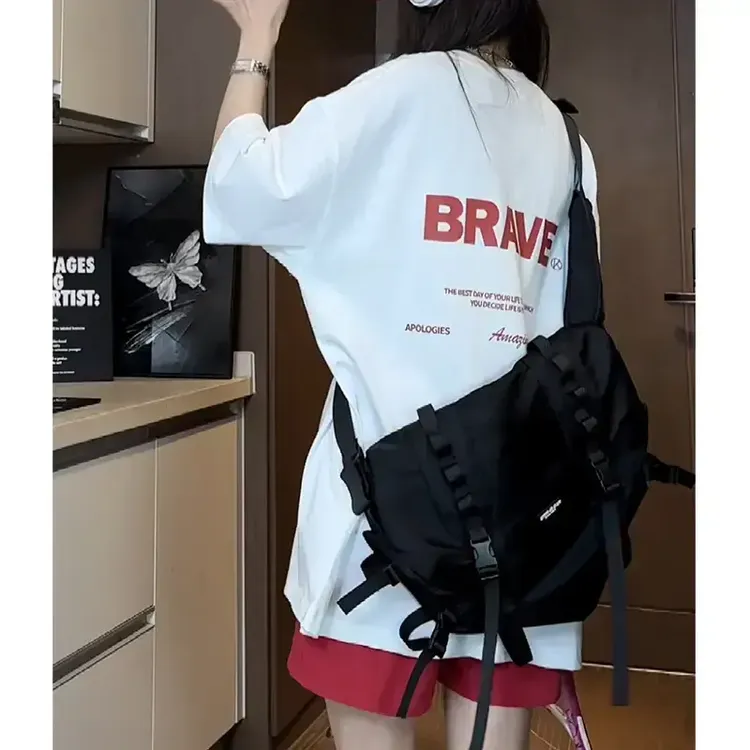 夏季重磅纯棉印花短袖圆领T恤男女同款情侣休闲百搭男士潮牌上衣