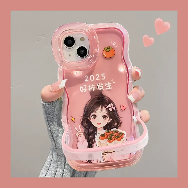 好柿发生板凳双支架适用iphone15/16手机壳苹果11/12/13/14防摔