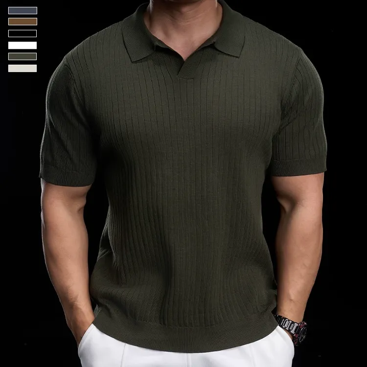 霸道肌肉夏季新款男士跑步训练运动健身短袖t恤高弹力纯色上衣