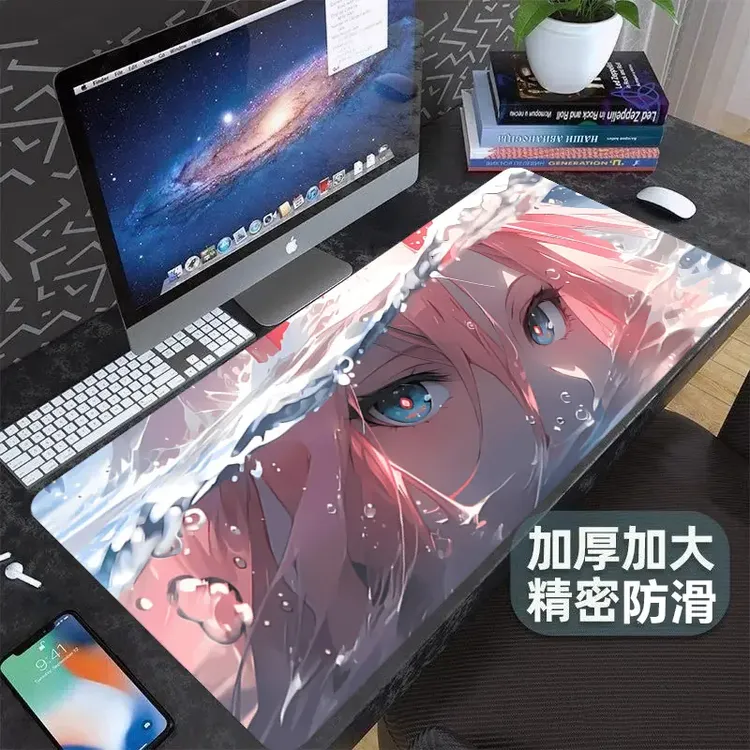 国家队02鼠标垫超大电竞游戏电脑键盘滑鼠垫加厚高质量游戏鼠标垫