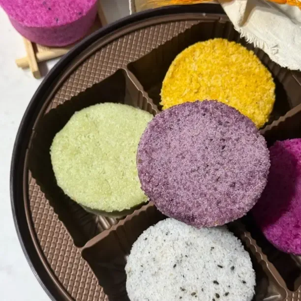 手工四味混合口味五谷粗粮糍粑高粱饼玉米粑粑