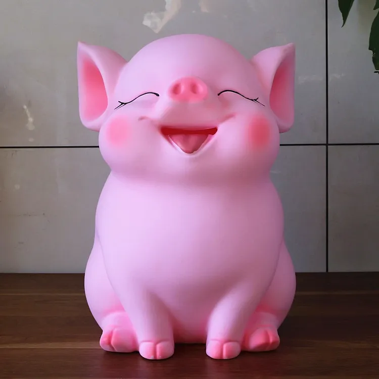 生肖小猪存钱罐只进不出网红款2025年新款超大容量成人防摔储钱罐