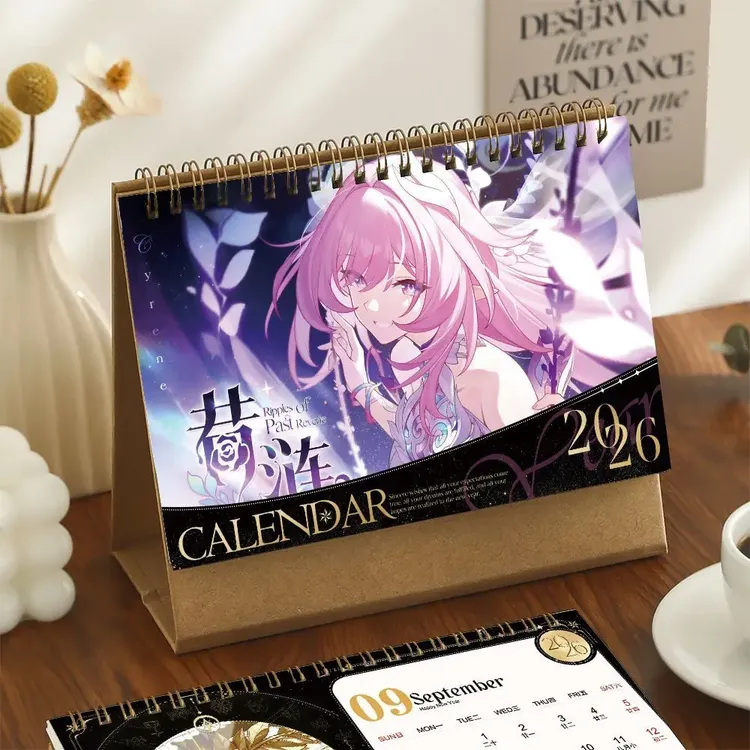 星穹铁道裔台历2026翁法罗斯一年历白厄万敌昔涟长夜月周边黄金裔