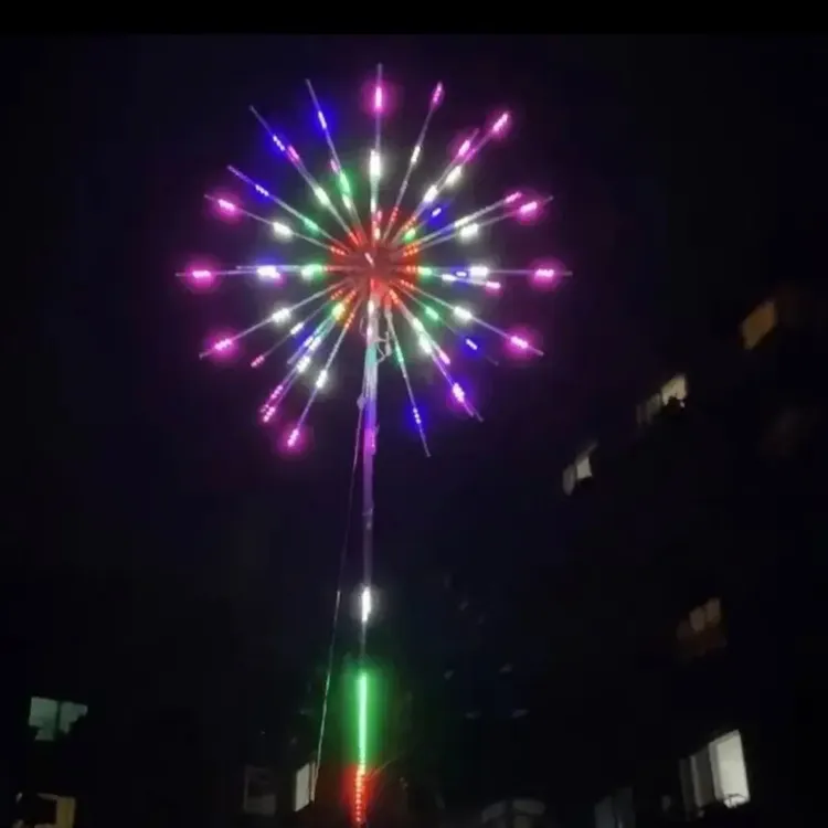 双面发光灯户外庭院适用升级款室外烟花灯
