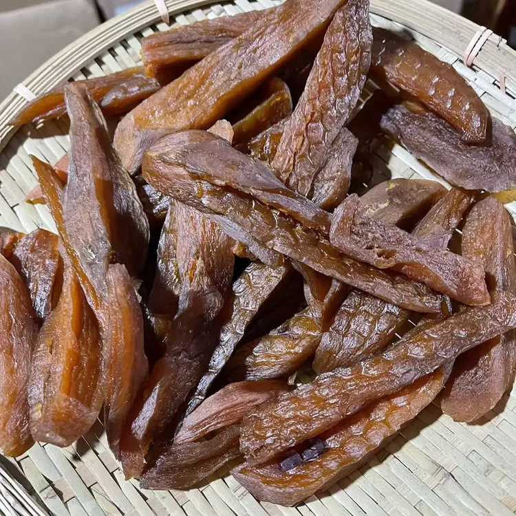 带皮红薯干软糯香甜农家倒蒸地瓜干原味番薯干解馋零食开袋即食