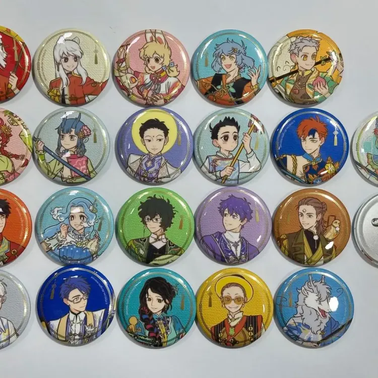 非人哉-十周年系列-马口铁徽章盲盒-圆形（1/20）