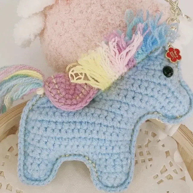 送朋友送闺蜜成品不退不换钩织马上有钱花钥匙挂包挂礼物