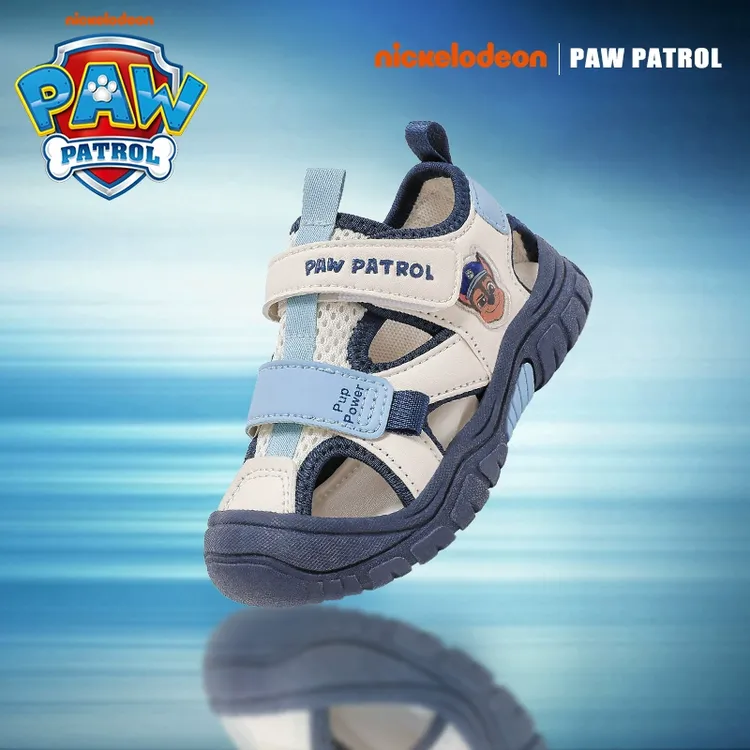 汪汪队儿童包头凉鞋男童2025夏季新款沙滩网面运动鞋轻便宝宝小童