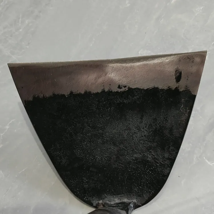 手工锻打一体加厚弹簧钢锄头农用除草挖地开荒耐用农具